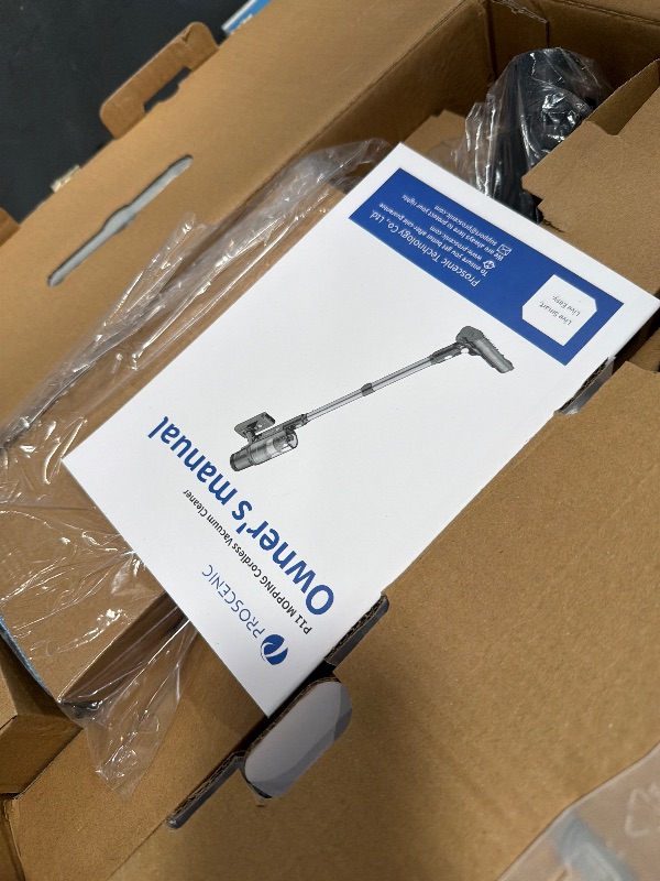Photo 1 of **SEE NOTES** Proscenic Cordless Vacuum Cleaner,45Kpa 55Mins P11 Mopping Wet Dry Vacuum and Mop Combo All in one, Lightweight Stick Vacuum with LED Display, Long Runtime Ease of use for All Floors Pet Hair Carpet