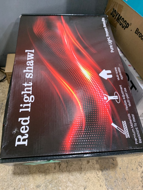 Photo 1 of (untested) Cholas Red Light Therapy for Shoulder Back Neck, 3-in-1 Near Infrared Red Light Therapy for Body, 660nm and 850nm Wearable Red Light Pad with 3 Light Modes, 5 Brightness, 9 Timer for Office Home Use