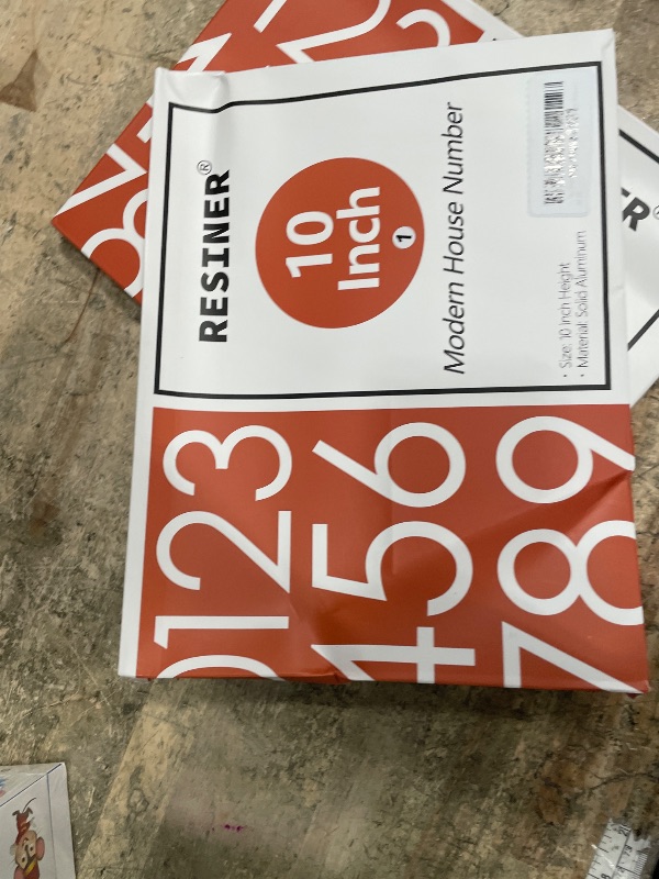 Photo 1 of 10 Inch House Numbers For Outside Modern,Metal house Numbers for Outside,Large Black Address Numbers For House Outdoor Matte Black Floating Flush Mount Aluminum Home Address Numbers 1