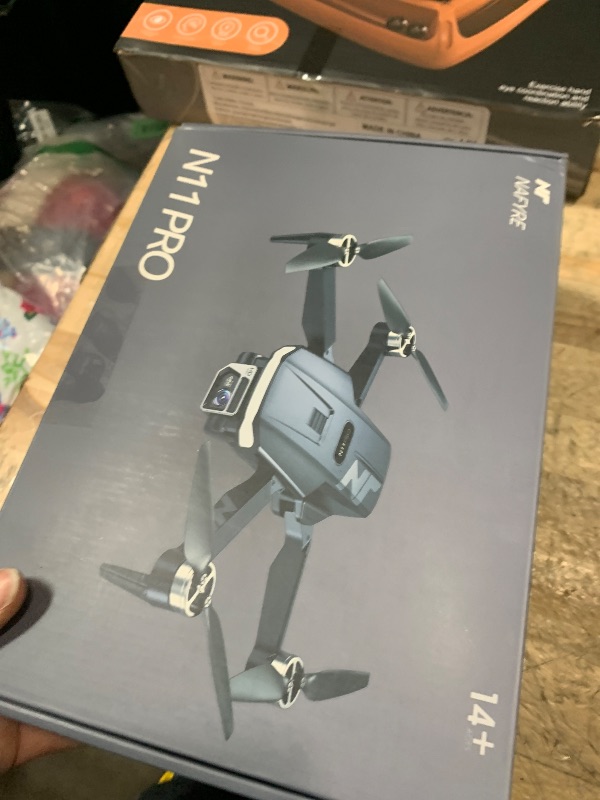 Photo 1 of ?Professional 4K Drone with Camera for Adult Beginners? N11 PRO GPS Quadcopter 90 Min Flight Smart 5G FPV & Brushless Motor Tech Auto Tracking Safety Return System