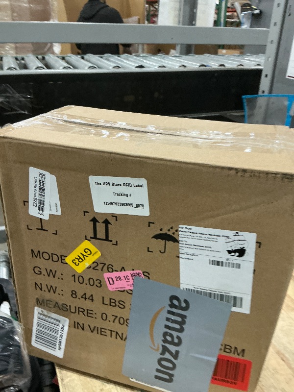 Photo 1 of *** UNKNOWN IF FUNCTIONAL***     Amazon Basics 8-Sheet Cross Cut Paper Shredder and Credit Card Shredder - Black