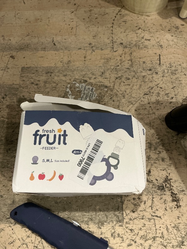 Photo 1 of 2 Pack Silicone Baby Fruit Feeder with Mini Freezer Tray, Breastmilk Popsicle Molds for Baby Teething Relief, Fresh Food Feeder for Safe Infant Self Feeding, Extra Food Pouches