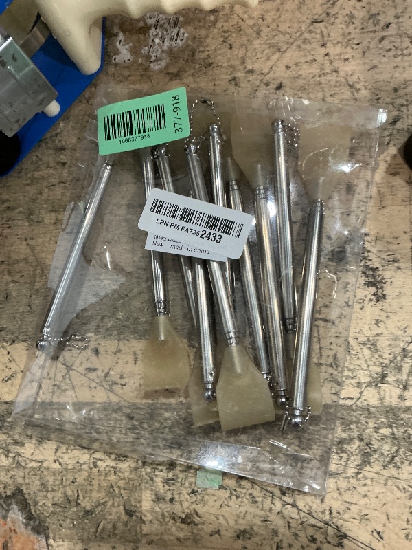 Photo 1 of 10 Pack Stainless Steel Telescopic Back Scratchers - Extendable 16.5 to 42cm, Bulk Gifts for Men Women, Portable Itch Relief Tool (Silver)