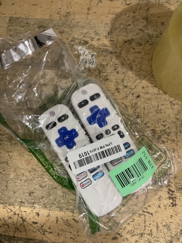 Photo 1 of (Pack of 2) Remote Control Only for TCL Onn Hisense Sharp Philips Westinghouse Insignia Element TLC Roku Smart TV Ruko Ruku Roko Remotes Replacement-1 Year Warranty