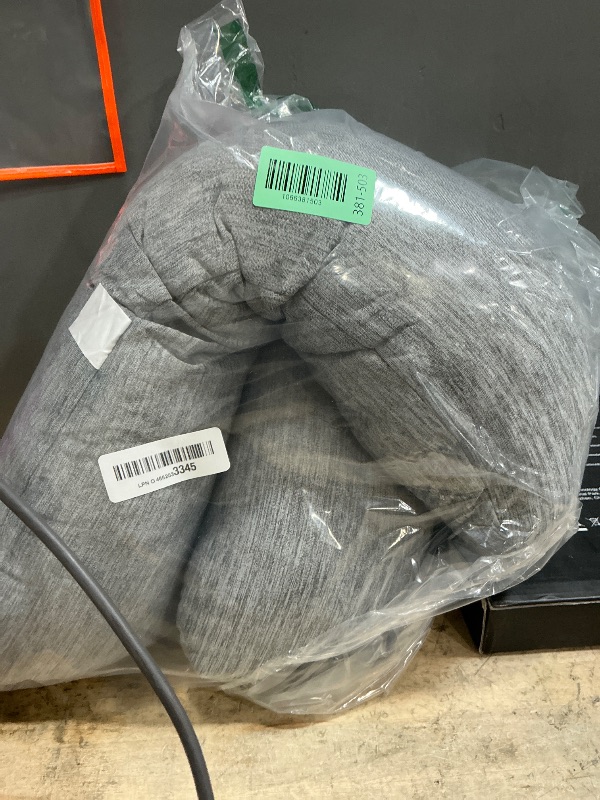 Photo 1 of 1 MIDDLE ONE Car Pillow for Kids, Memory Foam Cooling Travel Pillow for Car and Adults, Kids Car Pillows for Sleeping on Road Trip, Small Body Pillow for Kid (Cooling Grey)