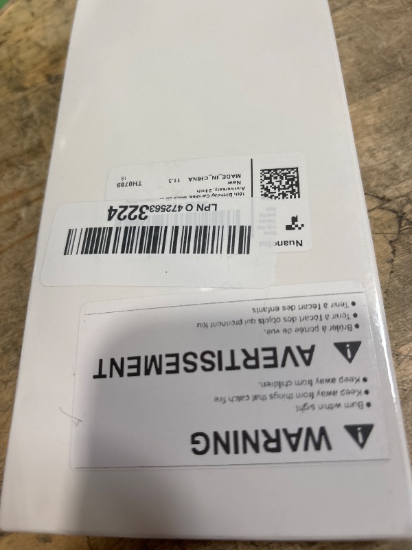 Photo 1 of 18th Birthday Candles, Black 3D Diamond Shape Number 18 Candles Happy Birthday Cake Topper Decoration for Wedding Decor Theme Party Anniversary, 2 Inch