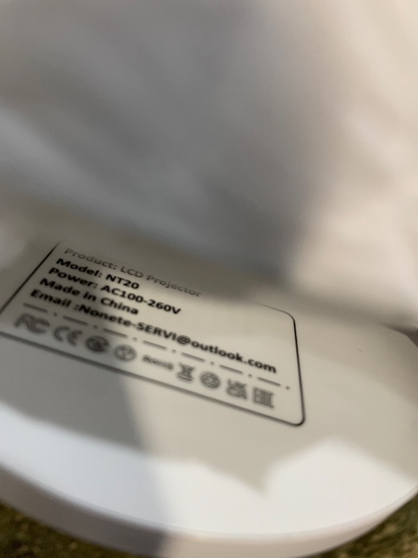 Photo 1 of [2026 Upgraded] Mini Projector Support 4K 1080P FHD Auto Keystone 270° Rotatable with WiFi 6 and Bluetooth 5.2 Projector Portable Compatibile with HDMI/TV Stick/Memory Stick/Laptop,White