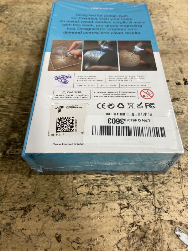 Photo 1 of * factory sealed EtchMate Engraving Pen for Metal, Wood, Glass, Plastic & All Materials - Engraver Pen Tool - Teen Boy Gifts - Unique Gifts for Women, Teenage Girl - Cool Christmas Gift Ideas - Craft Kits for Adults