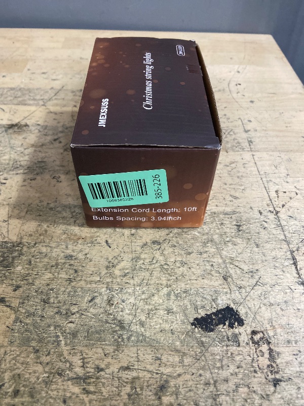 Photo 1 of *do not turn on JMEXSUSS 200 LED Christmas Lights Indoor Outdoor, Connectable Warm White Christmas Tree Lights Clear Wire, 66 Ft Twinkle Fairy String Light Plug in for Bedroom Wedding Xmas Tree Decorations