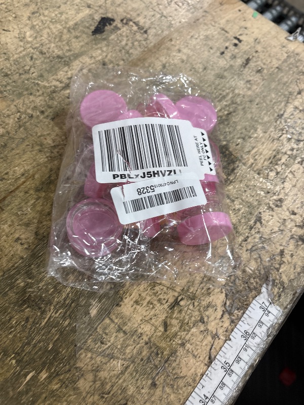 Photo 1 of 10 Gram Sample Containers with Lids, 20 Pieces Mini Cosmetic Containers, BPA Free Pink Sample Jars for Makeup, Lotion, Eye Shadow, Powder, and Lip Balms