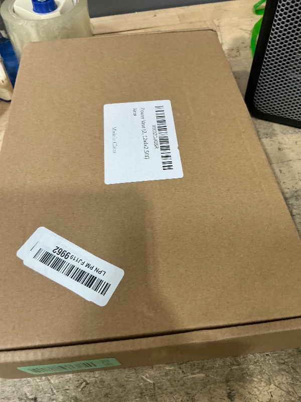 Photo 1 of 2 Pack Leak-Proof Wave Design Acrylic Long Vases for Centerpieces - 24" Clear Flower Rectangle Vase as Floral Centerpieces for Tables, Long Flower Vase with 12 Holes as Flower Arrangement Holder