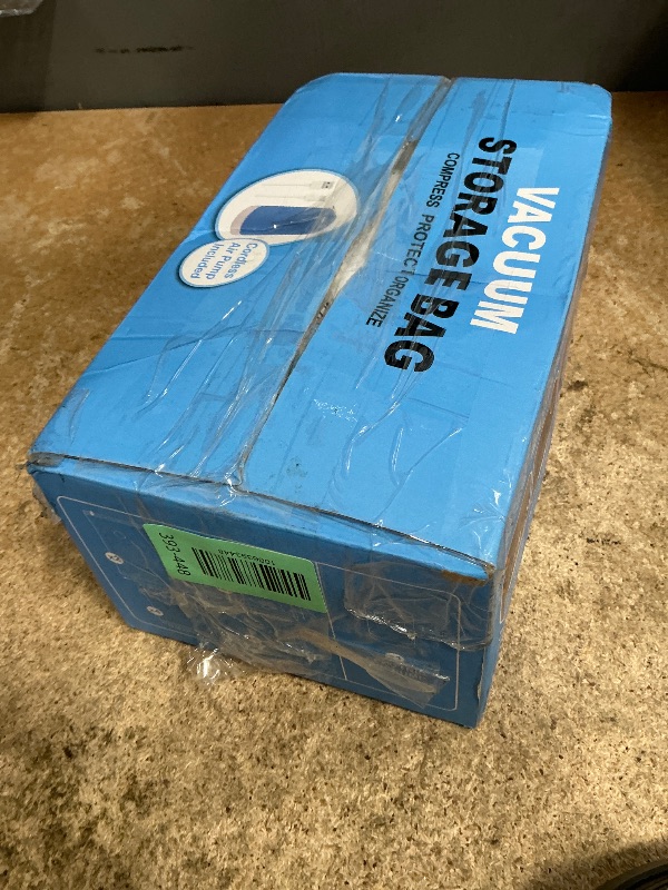 Photo 1 of 12 Pack Travel Vacuum Storage Bags with Rechargeable Wireless Electric Pump for Luggage, Suitcase, Carry-on Size Vacuum Seal Compression Space Saver Bags for Clothes and Clothing Travel