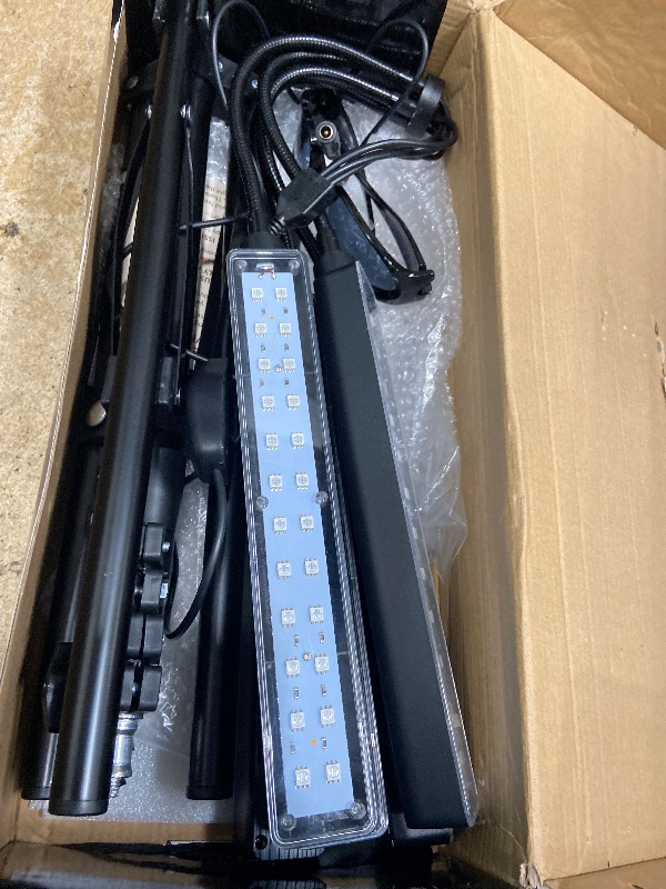 Photo 1 of **************Missing power cord************
Cholas Red Light Therapy for Face Body, 5 Heads Red Infrared Light Therapy Devices with Stand, 5 Levels Adjustable Brightness 660nm and 850nm LED Near Infrared Light for Full Body, Face, Skin, Muscle