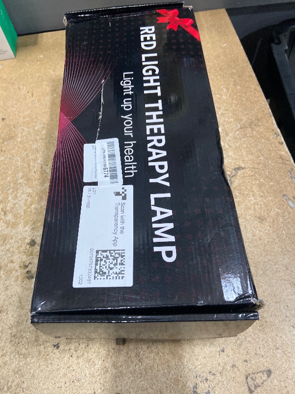 Photo 1 of **************Missing power cord************
Cholas Red Light Therapy for Face Body, 5 Heads Red Infrared Light Therapy Devices with Stand, 5 Levels Adjustable Brightness 660nm and 850nm LED Near Infrared Light for Full Body, Face, Skin, Muscle