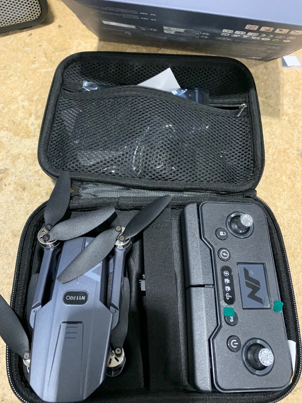 Photo 1 of ?4K Ultra HD Drone with Camera for Adults N11 PRO GPS Enabled, 90 Min Flight Duration, Precision Auto Return, Follow Me Function, 5G Low-Latency FPV, Brushless Motor Technology, Beginner Friendly RC Quadcopter?