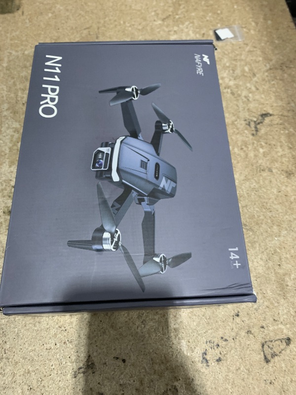 Photo 1 of ?4K Ultra HD Drone with Camera for Adults N11 PRO GPS Enabled, 90 Min Flight Duration, Precision Auto Return, Follow Me Function, 5G Low-Latency FPV, Brushless Motor Technology, Beginner Friendly RC Quadcopter?