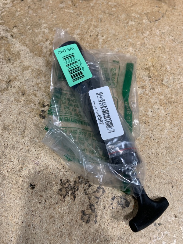 Photo 1 of 10 Inch Ball Pump Kit, Basketball Pump, Portable Air Pump with 5 Needles, 1 Nozzle & Extension Hose for Soccer Football Volleyball Water Polo Rugby Exercise Sports Ball