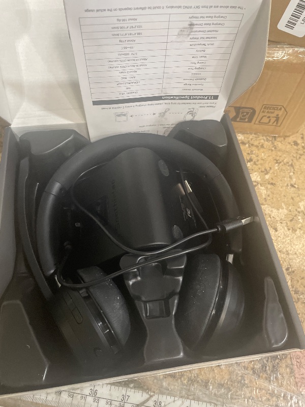 Photo 1 of (Upgraded Version) Wireless Headset, Bluetooth Headset with Noise Cancelling Microphone, Best Headphones with Mic Mute & USB Dongle for PC/Computer/Laptop/Cell Phones/Remote Work/Call Center