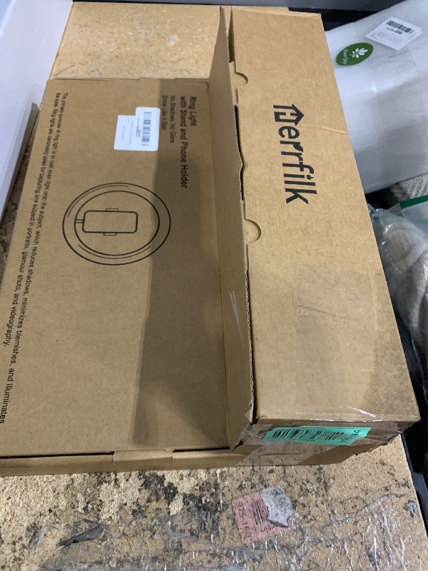 Photo 1 of 10" Selfie Ring Light with 73" Tripod Stand & 1 Phone Holder, LED Camera Ringlight with 48 RGB Colors Modes & Musical Rhythm Mode and 12 Brightness Dimmable for TikTok/Makeup/Photography/Vlog