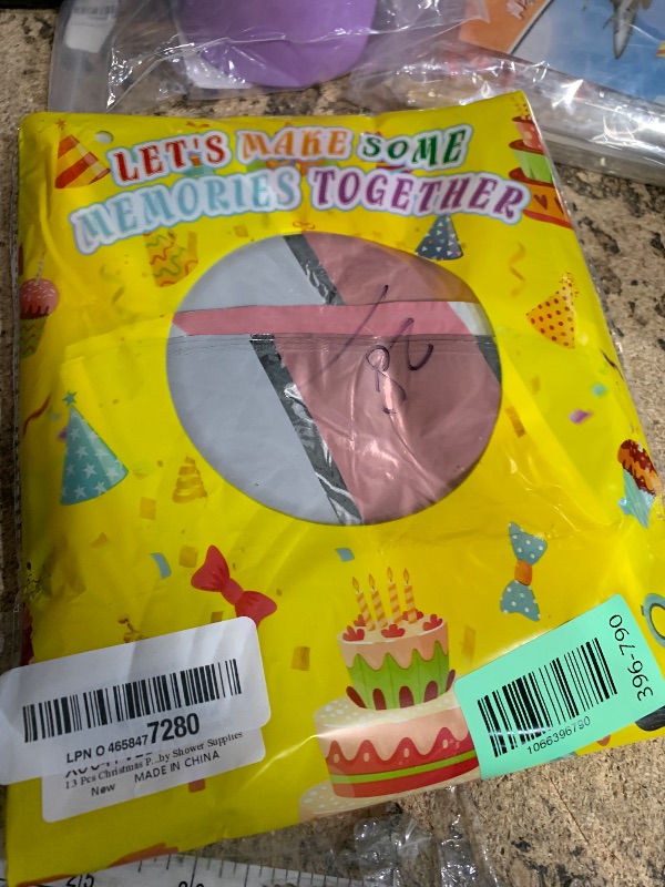 Photo 1 of 13 Pcs Christmas Candy Balloons 18 Inch Foil Candyland Balloons for Candy Land Christmas Decorations Holiday Party Supplies