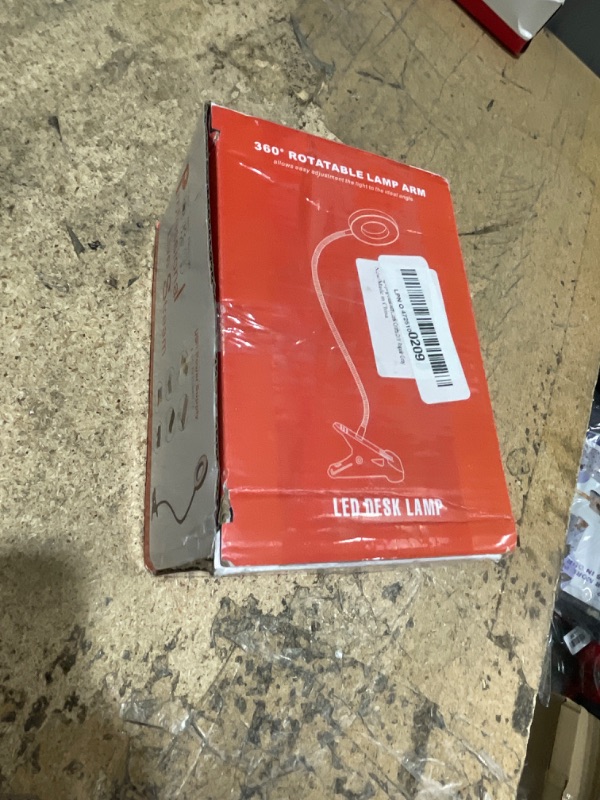 Photo 1 of 10X Magnifying Glass with Light, Clip on Mganifier with Light, 48 LED Desk Lmap Magnifying Glass wtih Clamp, 3 Modes Dimmable LED Lamps for Bed Work Crafts DIY Repair Gray