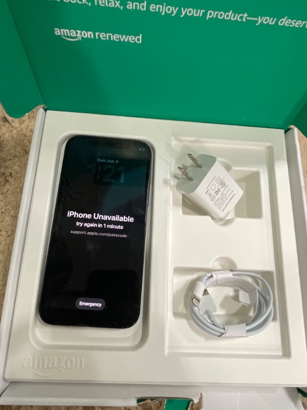 View 2 of ***LOCKED***Apple iPhone 12, 128GB, Black - Unlocked (Renewed Premium)