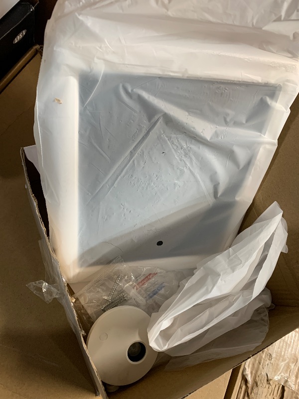 Photo 1 of ***(PARTIAL SET/ ONLY 1 PANEL)***IP65 Solar Panel Outdoor for Ring Cameras (White 2P) Spotlight Cam Plus/Pro(Battery) Stick Up Cam/Pro Wireless Outdoor with 10FT/3M Long Cable Dustproof Waterproof