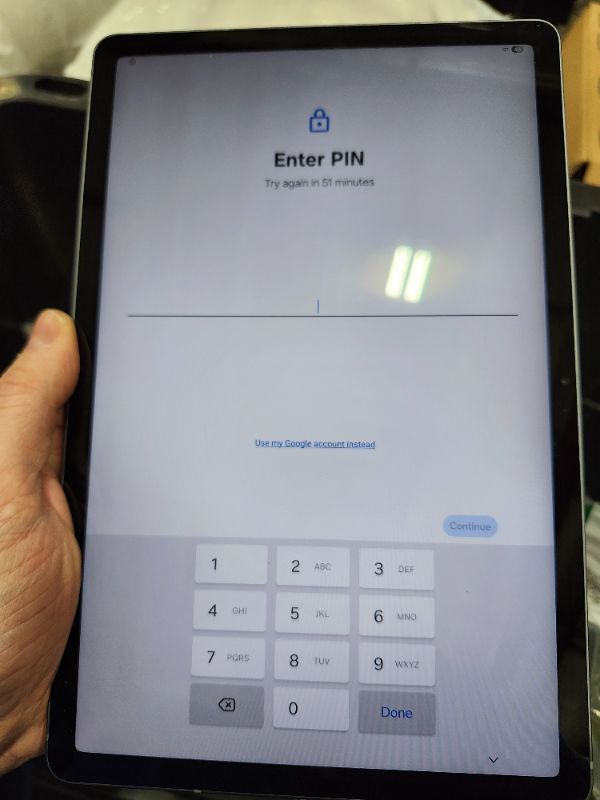 Photo 1 of ************TABLET IS LOCKED BY PREVIOUS OWNER*************
Samsung Galaxy Tab S10 Lite, 8GB RAM, 256GB, 2TB Expand, Long Battery Life, 10.9” LCD, S Pen for Note-Taking, Exynos 1380, Circle to Search, AI Tools, Gray