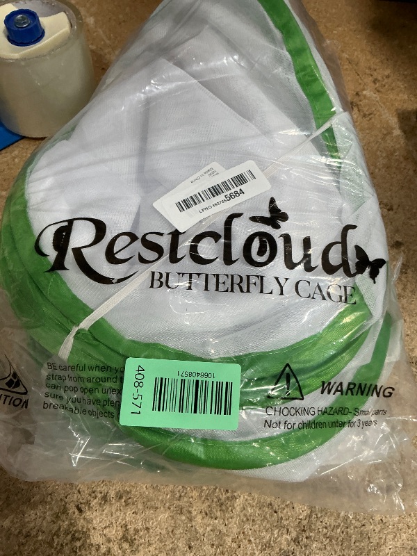 Photo 1 of 24" Insect and Butterfly Habitat Monarch Butterfly Enclosure for Caterpillars Pop Up 24 Inches Tall Pack of 2