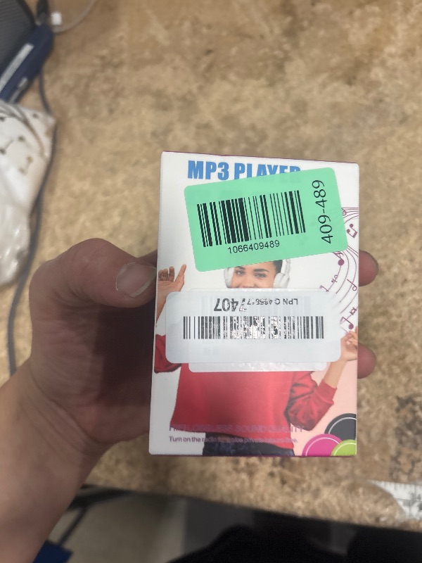 Photo 1 of 128GB MP3 Player with Bluetooth - with Built-in HD Speaker, Voice Recorder, HiFi Sound, E-Book - Portable Music Player for Kids (Included Earphones)