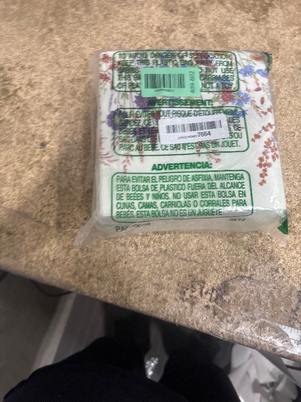 Photo 1 of 100 Floral Paper Napkins, 3 Ply Watercolor Disposable Dinner Napkins Vintage Wild Flower Dinner Napkins, Decorative Beverage Hand Towels for Bathroom Wedding Baby Shower Birthday Tea Party