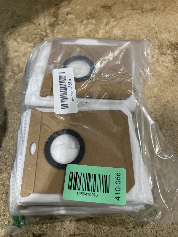 Photo 1 of 12 Pack Replacement Vacuum Dust Bags for Eufy L50 SES L60 SES Vacuum Cleaner Self-Empty Station Robovac, 2.5 L Large Vacuum Dirt Disposal Replacement Bags