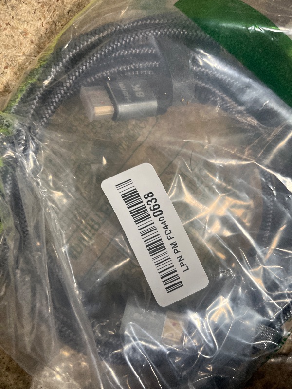 Photo 1 of 10K 8K HDMI 2.1 Cable 2-Pack 6.6FT, Highwings Certified 48Gbps Ultra High Speed Slim HDMI Cord,Support 4K@120Hz 8K@60Hz, HDCP 2.2&2.3, Dynamic HDR,eARC,DTS:X, Compatible with Roku TV/HDTV/PS5/Blu-ray