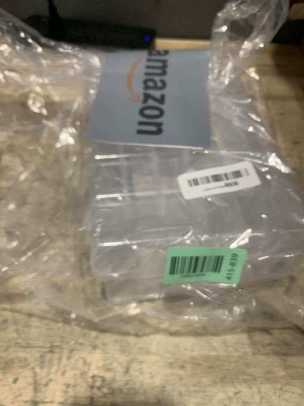 Photo 1 of 2 Pack 36 Grids Clear Plastic Organizer Box with Adjustable Dividers, Small Craft Organizers and Storage, Compartment Container for Bead, Nail, Jewelry, Art, DIY Crafts, Fishing Tackle, Small Items