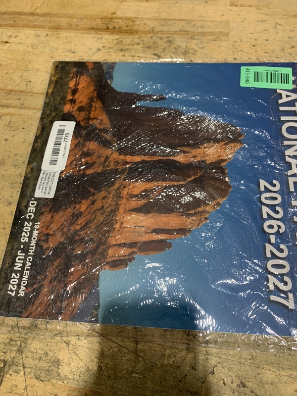View 2 of 2026 Calendar for Wall, National Parks Calendar 2026-2027 from January 2026 - June 2027, 12" x 24" Opened 18 Months Calendar, Full Page Months Thick & Sturdy Paper for Gift Perfect Organizing