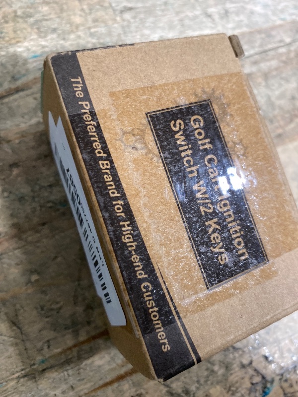 Photo 1 of 10L0L Golf Cart Starter Ignition Key Switch for EZGO Electric Golf Cart 17421G1, 2 Terminal Prongs