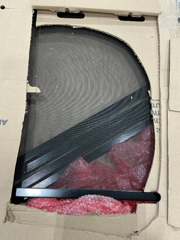 Photo 1 of ***DAMAGED AND CUT*** Pool Fence DIY by Life Saver Self-Closing Gate Kit, Black (Pack of 1)