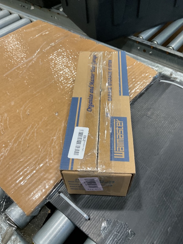 Photo 1 of ***MISSING PIECES*** Wallmaster Wall Mount Garage Hooks, 2Pcs Heavy Duty Long Utility Storage Hooks for Hanging Tire, Chair, Ladder, Garden Tools, Strollers and More