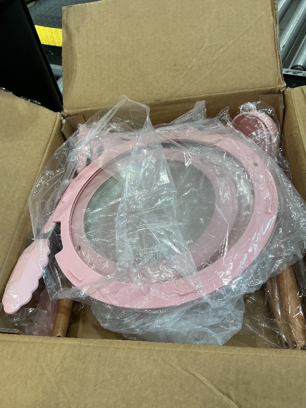 Photo 1 of *MISSING PARTS*
Astercook 21 Pcs Pots and Pans Non Stick Ceramic Cookware Set, Detachable Handles, RV Kitchen Cooking Set, Oven Safe, Induction Ready, Stackable, Pink