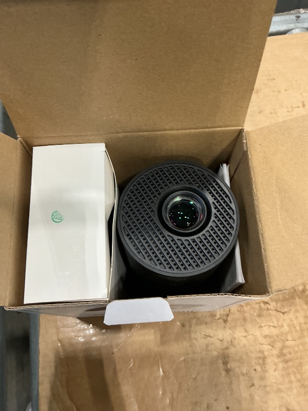 Photo 1 of [Built-in Apps & 2026 Upgraded] Mini Projector Support 4K 1080P Auto Keystone 180° Rotatable with WiFi 6 and Bluetooth 5.4, Projector Portable Compatibile with HDMI/TV Stick/Memory Stick/Laptop-Black