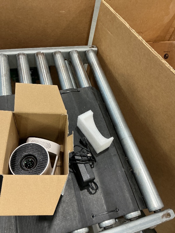 Photo 1 of *UNTESTED*
Magcubic Mini Projector with WiFi 6 and Bluetooth 5.4, Portable Projector 4K Support, 5W Soundbase Speaker, Auto Vertical Keystone 180°Rotatable Smart Proyector for Movie Home Outdoor