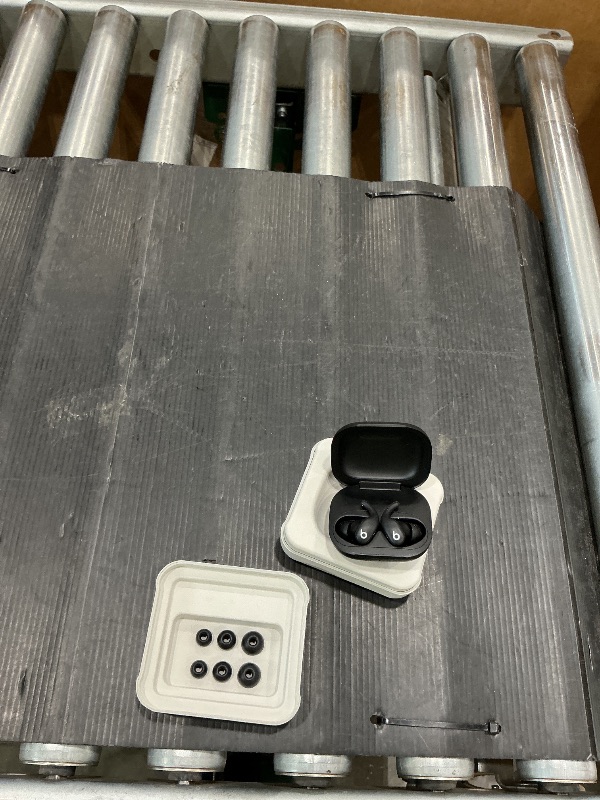 Photo 1 of *See Clerk Notes*
Beats Powerbeats Fit - Wireless Noise Cancelling Workout Earbuds with Secure-Fit Wingtips, Up to 30-Hour Battery Life, Sweat & Water Resistant, Apple & Android Compatible - Jet Black