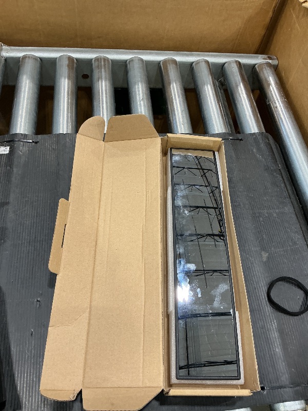 Photo 1 of *MINOR DAMAGE - USED*
HmmtyRack Rear View Mirror, Chrome Anti-glare Panoramic Rear Mirrors Universal 14 Inch Convex Car Interior Clip on Extra Big Wide Angle Rearview Mirror Extender to Reduce Blind Spot for Car SUV Trucks