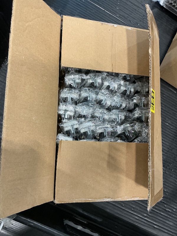 Photo 1 of (50 Pack) CML Decorator Wall Light Switch, Single Pole Switch, 15A 120/277V, 3-Year Warranty, White