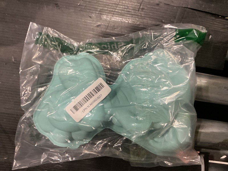 Photo 1 of 10 Inch Dinosaur Cake Pan, Non-Stick Dinosaur Cake Mold, Dinosaur Shaped Silicone Mold Kids 3D Birthday Cake Pan for Baking, Party Supplies