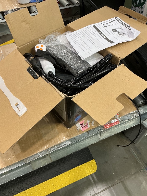 Photo 1 of *UNTESTED*
Portable Steam Cleaner Handheld Steam Cleaner High Pressure Steamer for Deep cleaning 1200ML Steam Cleaning Machine for Home Use With 6 Brushes Cleaning for Couch Auto Floor (White)