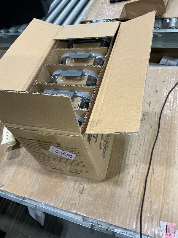 Photo 1 of [10-Pack] Glass Meal Prep Containers with Lids, MCIRCO Food Storage Containers with Snap Locking Lids, Airtight Lunch Containers, Microwave, Oven, Freezer and Dishwasher