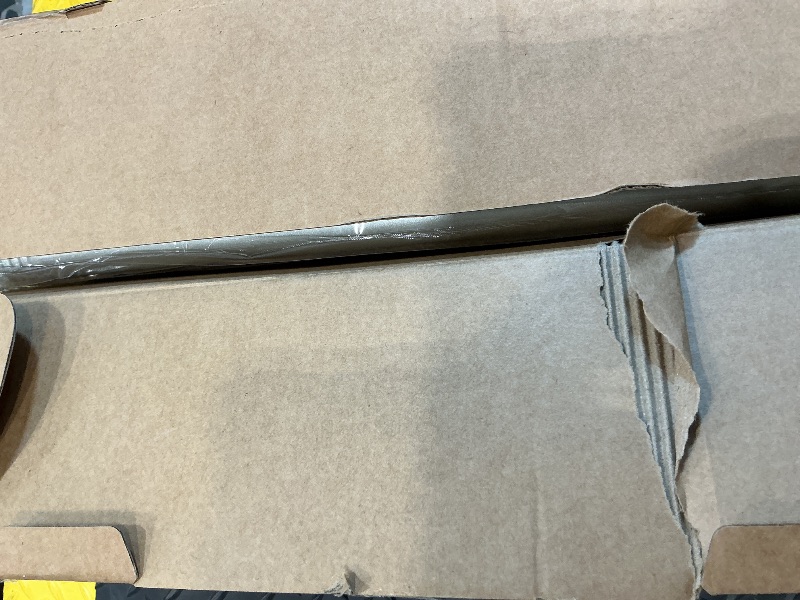 Photo 1 of 1” Diameter Silver Curtain Rods for Windows, 2 Pack 30-120 Inch Heavy Duty Window Rods, Long Adjustable Curtain Rod, Fits Most Standard Windows, Suitable for Bedroom, Living Room, Farmhouse