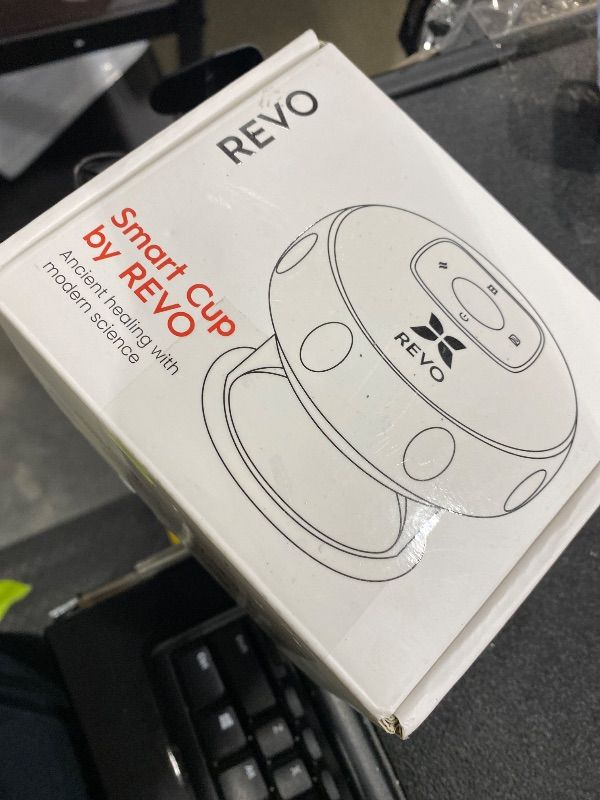 Photo 1 of *UNTESTED*
REVO The Original 4-in-1 Smart Cupping Therapy Massager, Red Light Therapy for Targeted Pain Relief, Knots, Aches, Muscle Soreness, Circulation & Tighter Skin, Portable Cupping Kit
