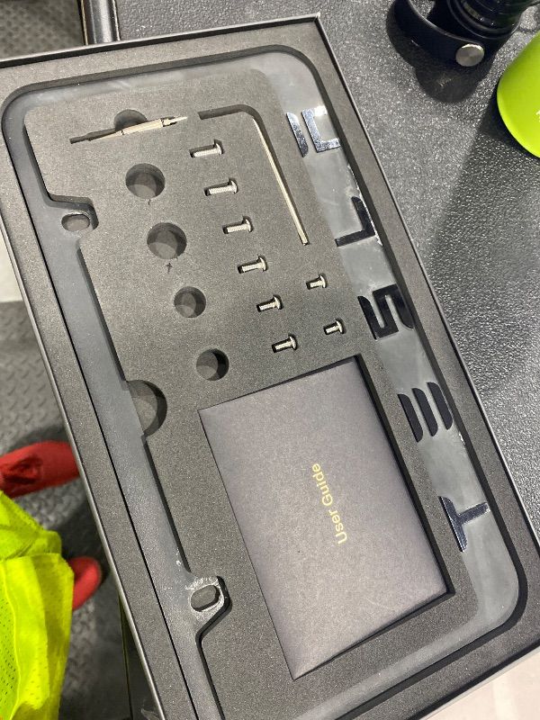 Photo 1 of *MINOR DAMAGE - USED*
Black License Plate Frame